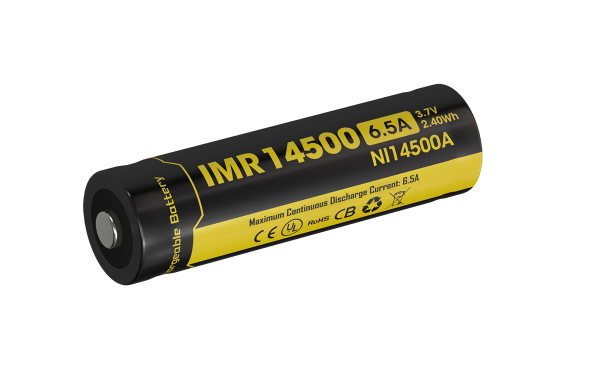 Nitecore Li-Ion Akku Typ 14500IMR - 650mAh