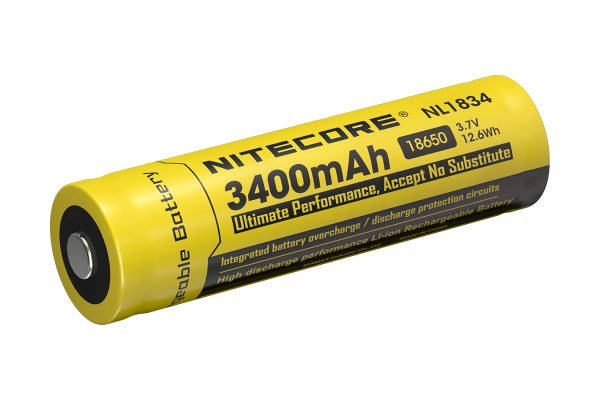 Nitecore Li-Ion Akku Typ 18650 - 3400mAh - NL1834