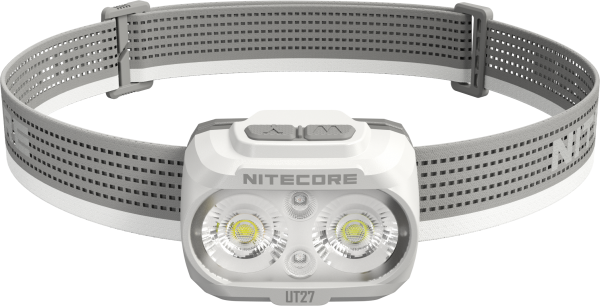 Nitecore UT27 (2024) Titan White - Dual Power, 800 Lumen